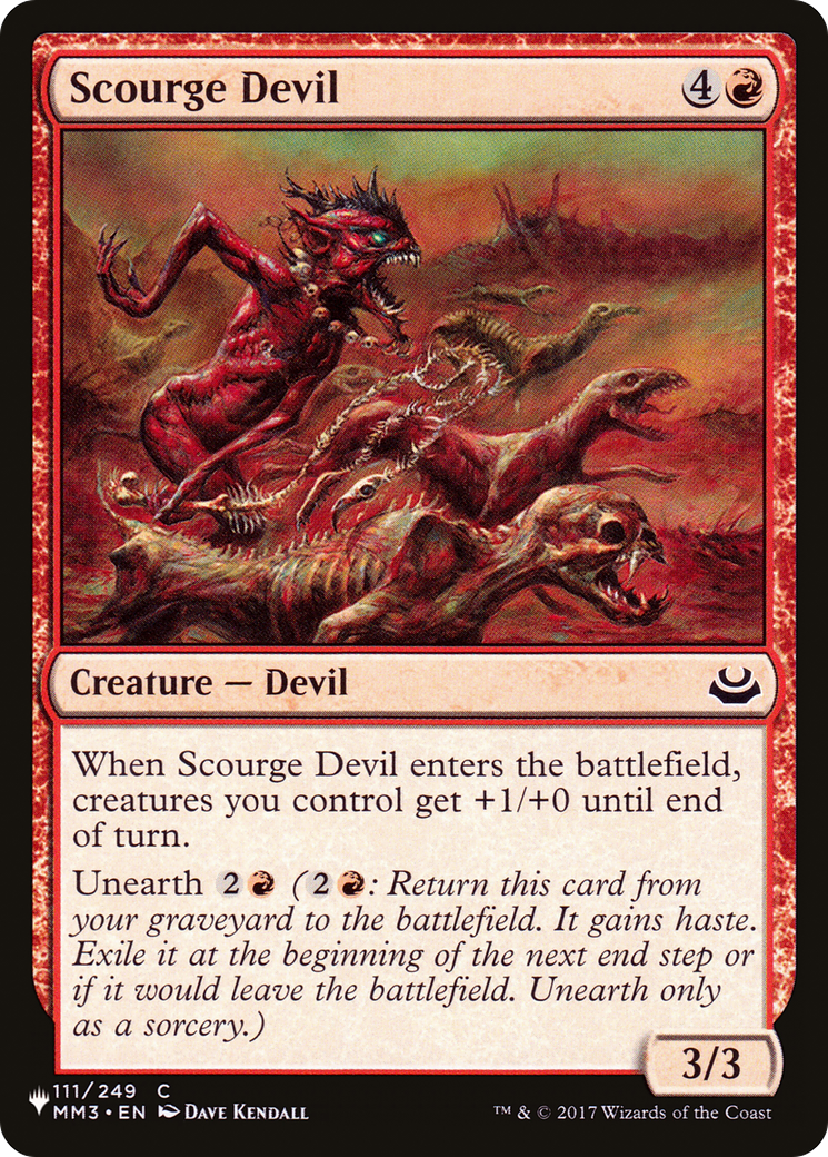 Scourge Devil (LIST-MM3-111) [The List]
