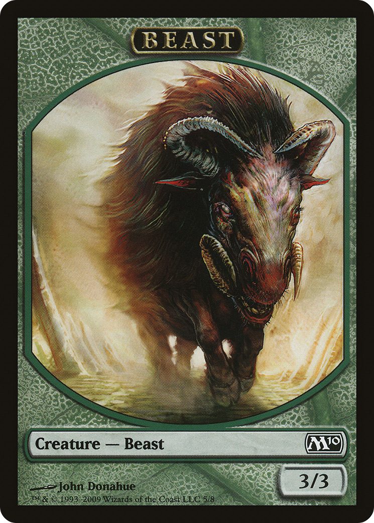 Beast Token (M10-005) [Magic 2010 Tokens]