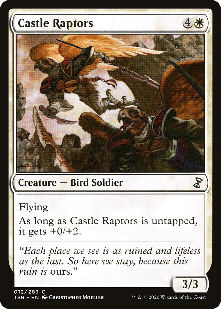 Castle Raptors (TSR-012) [Time Spiral Remastered]