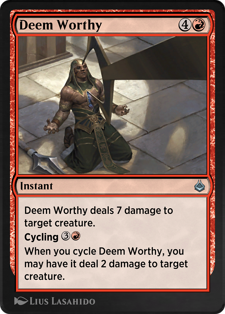 Deem Worthy (AKR-150) [Amonkhet Remastered]