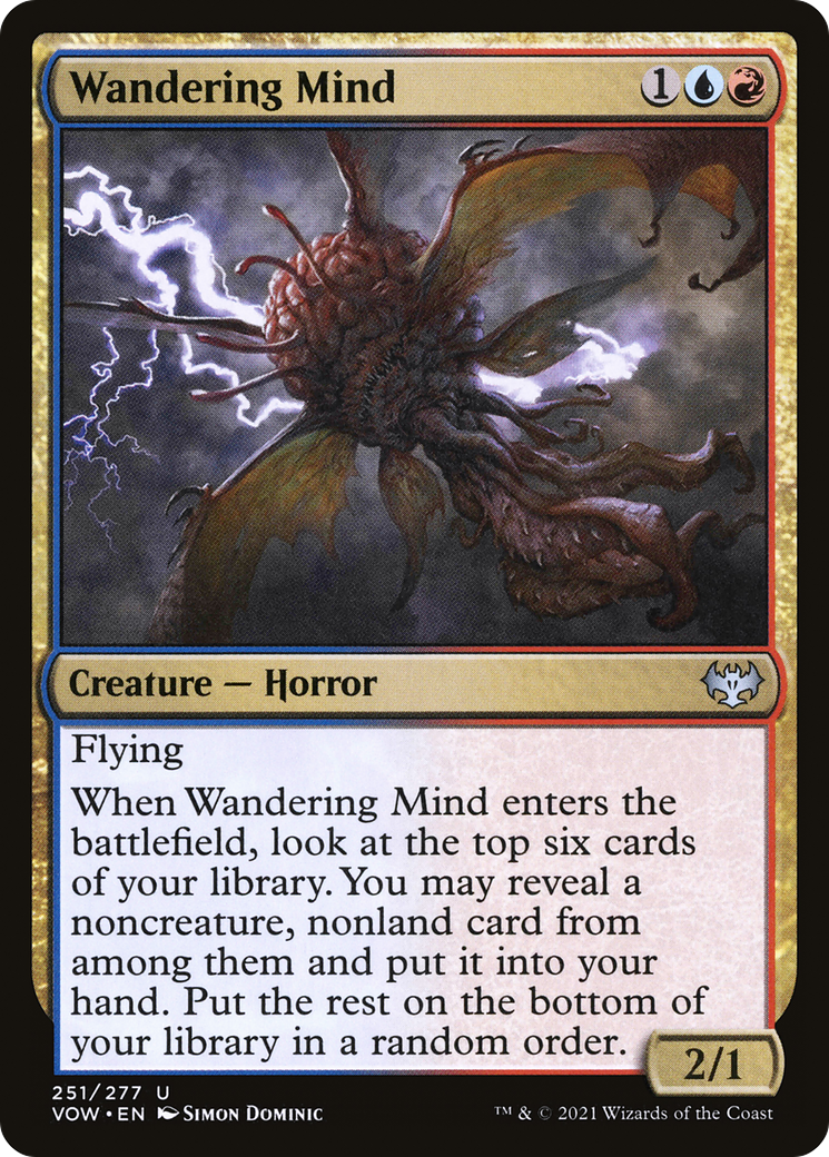 Wandering Mind (VOW-251) [Innistrad: Crimson Vow]
