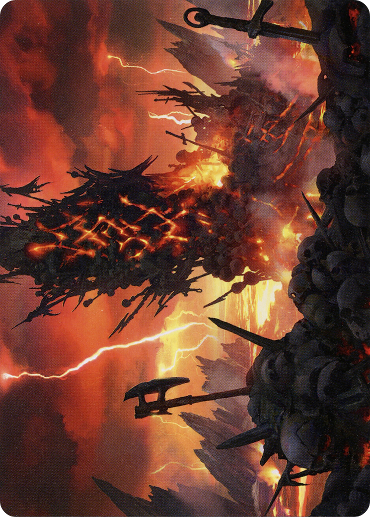 Immersturm Skullcairn // Immersturm Skullcairn (ASKHM-071) (Borderless) [Art Series: Kaldheim]