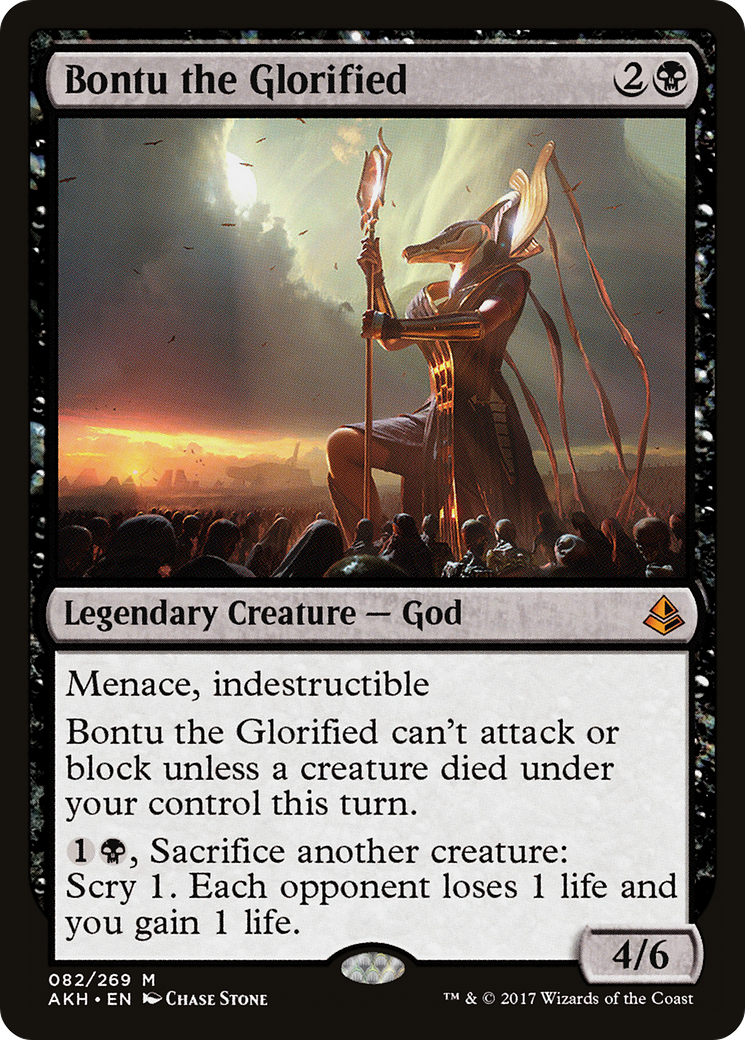 Bontu the Glorified (AKH-082) [Amonkhet] Foil