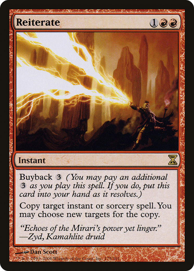 Reiterate (TSP-175) [Time Spiral]