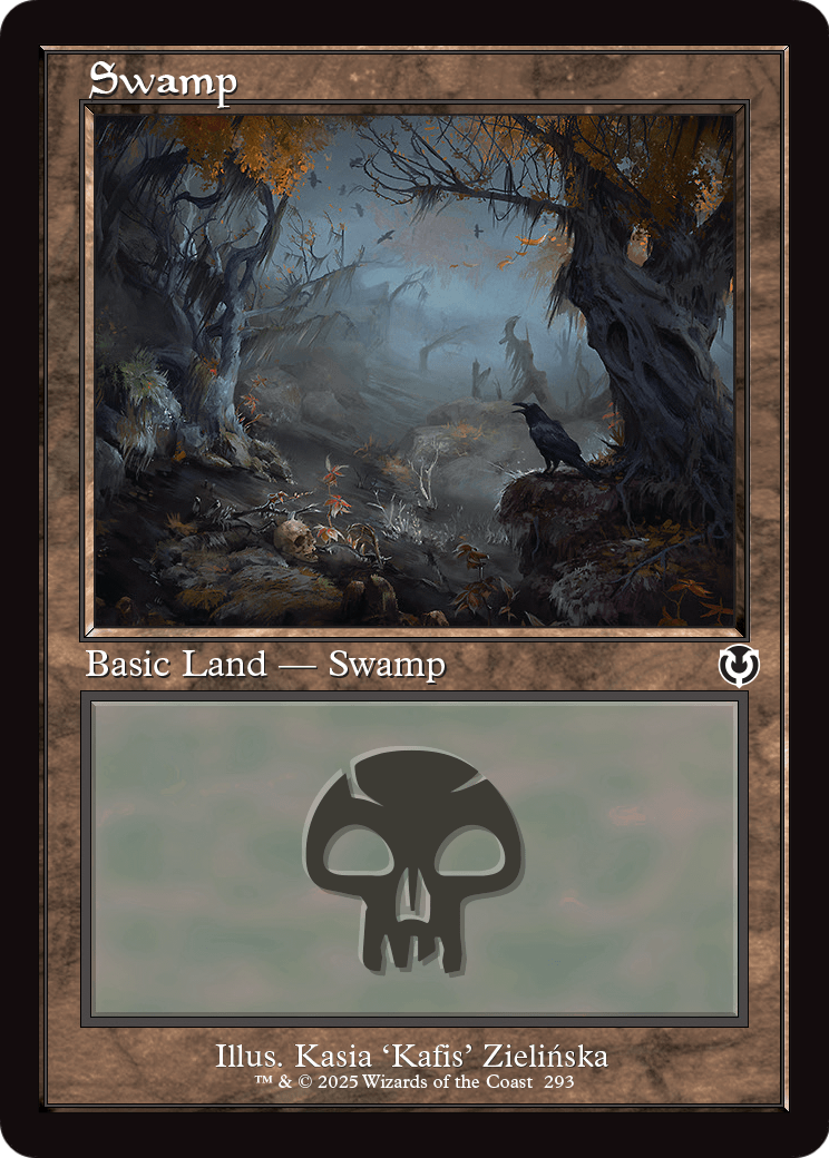 Swamp (INR-293) (Retro Frame) [Innistrad Remastered] Foil
