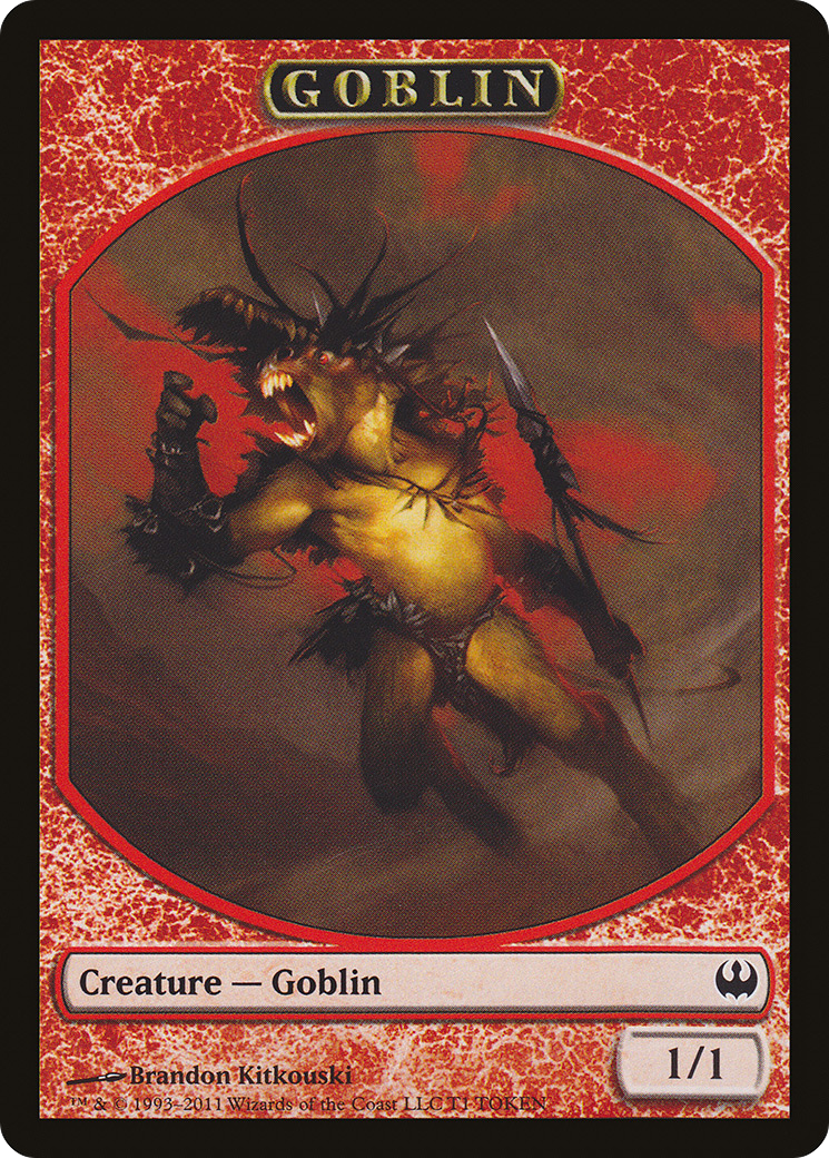 Goblin Token (DDG-0T1) [Duel Decks: Knights vs. Dragons Tokens]