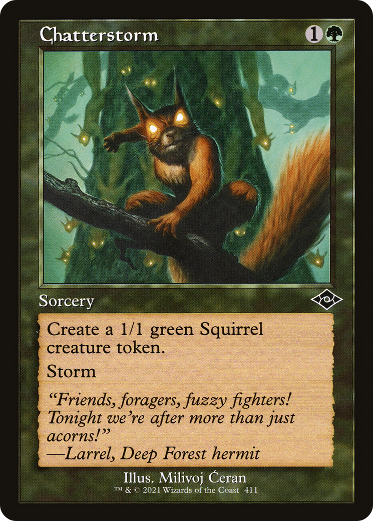 Chatterstorm (Retro Frame) (MH2-411) [Modern Horizons 2]