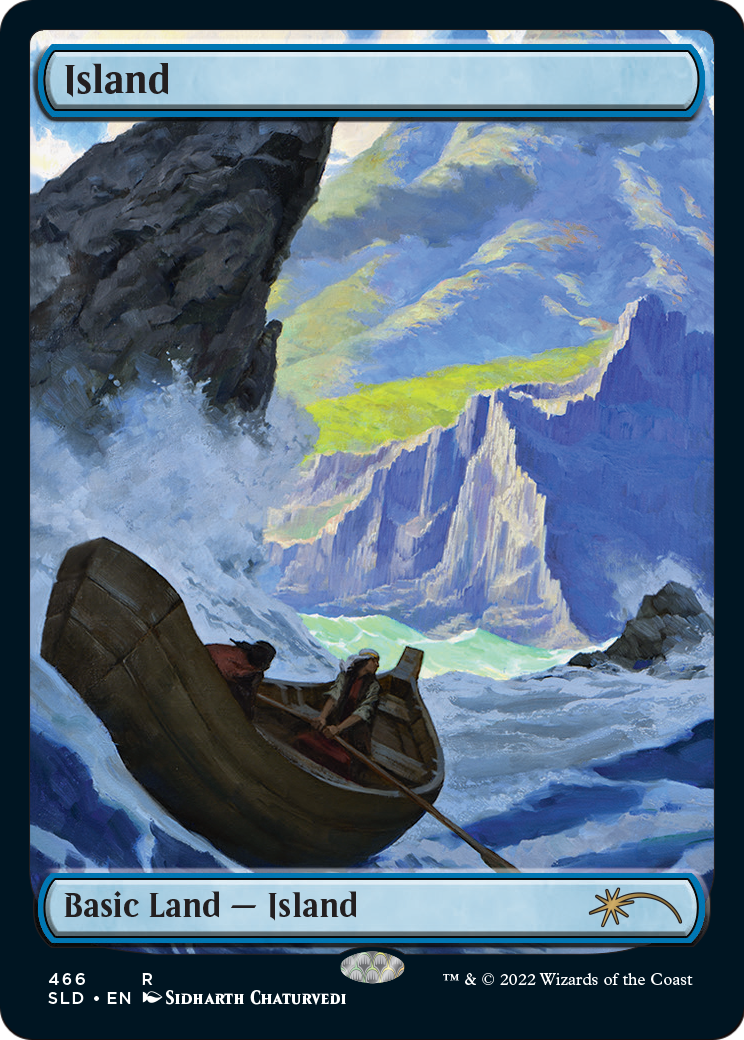 Island (SLD-466) [Secret Lair Drop] Foil