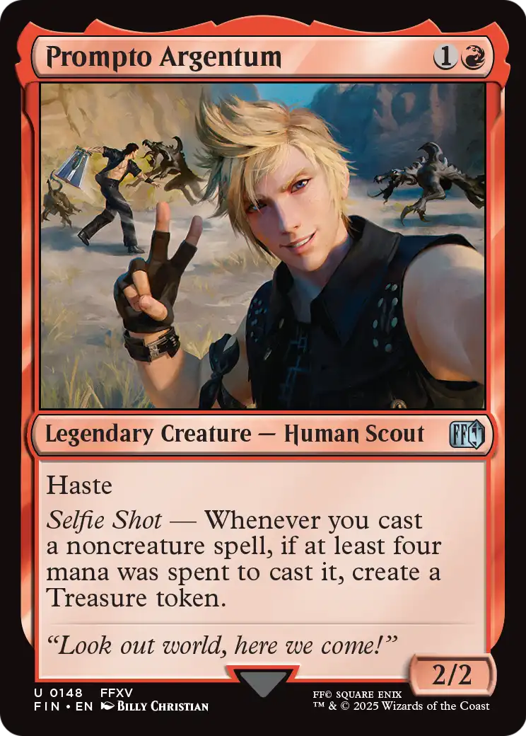 Prompto Argentum (FIN-148) [FINAL FANTASY] Foil