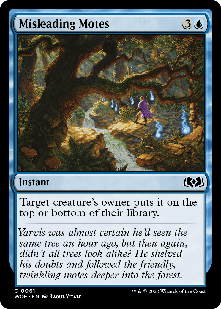 Misleading Motes (WOE-061) [Wilds of Eldraine]