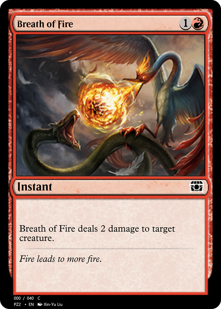 Breath of Fire (PZ2-70859) [Treasure Chest] Foil