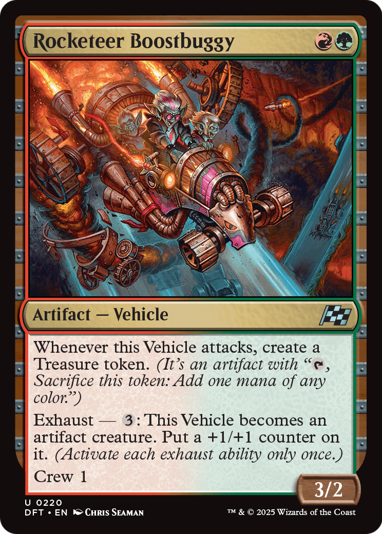 Rocketeer Boostbuggy (DFT-220) [Aetherdrift] Foil