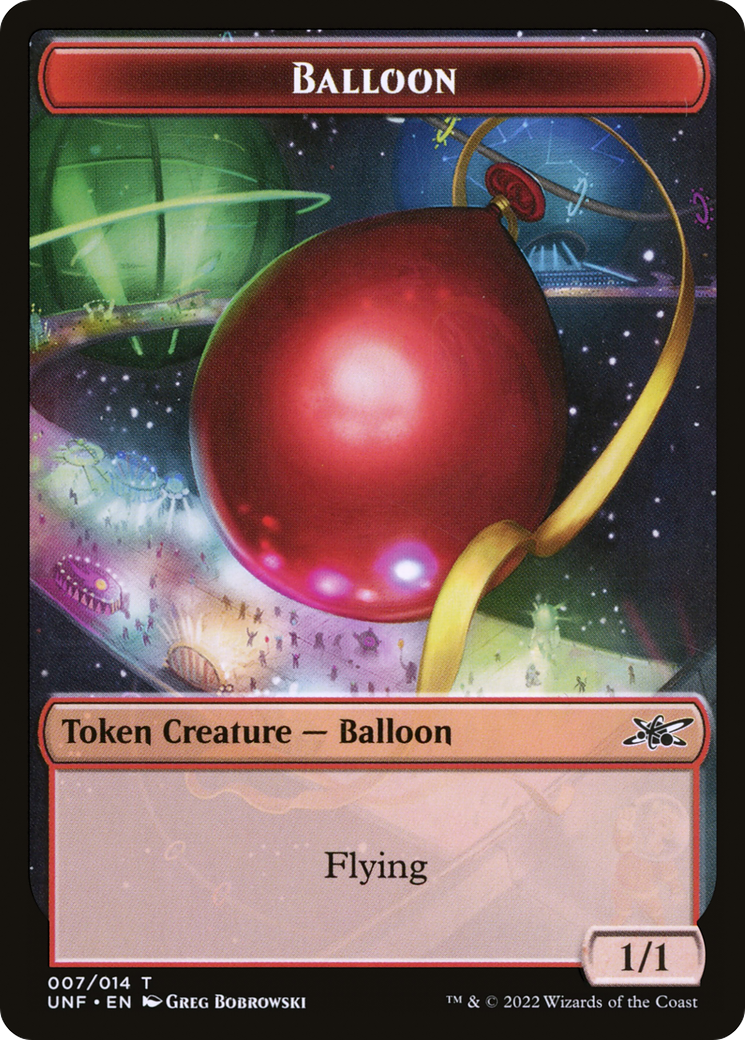 Balloon Token (UNF-007) [Unfinity Tokens]