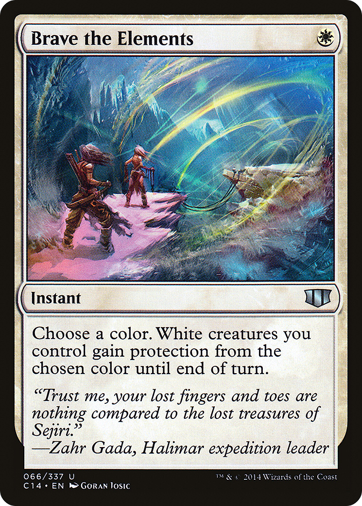 Brave the Elements (C14-066) [Commander 2014]