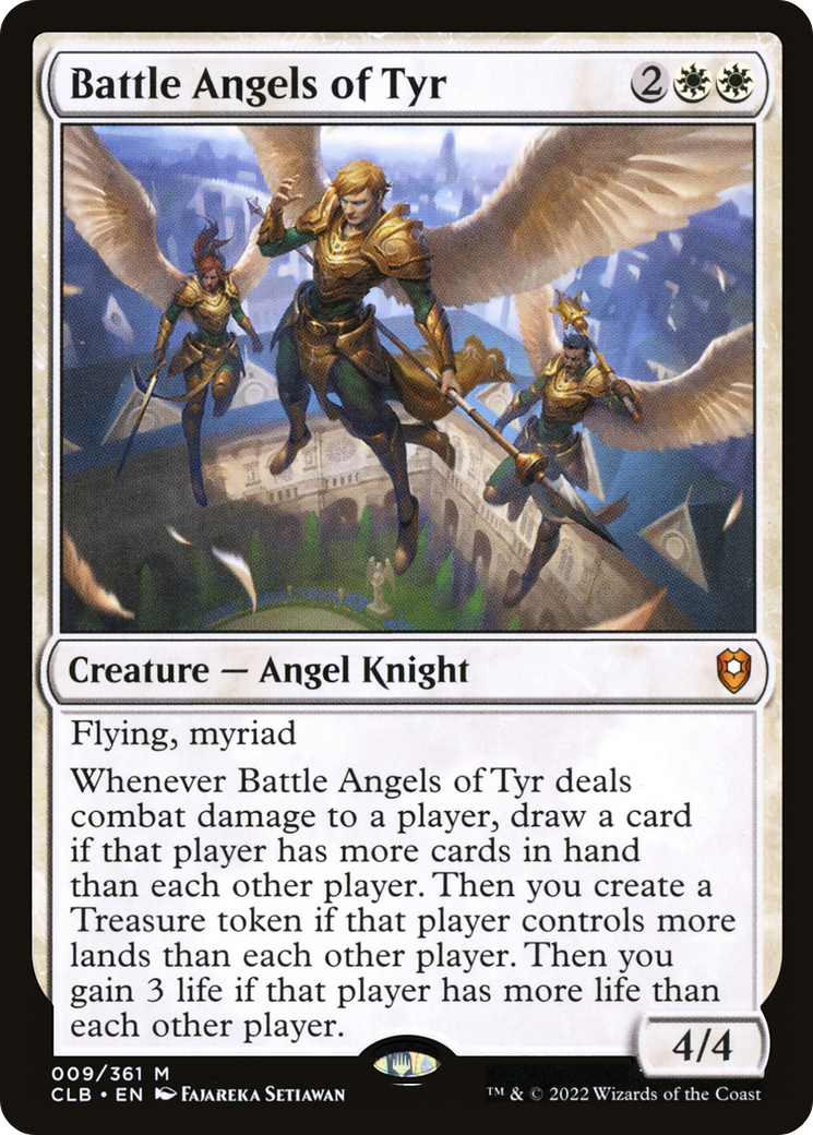 Battle Angels of Tyr (CLB-009) [Commander Legends: Battle for Baldur's Gate]