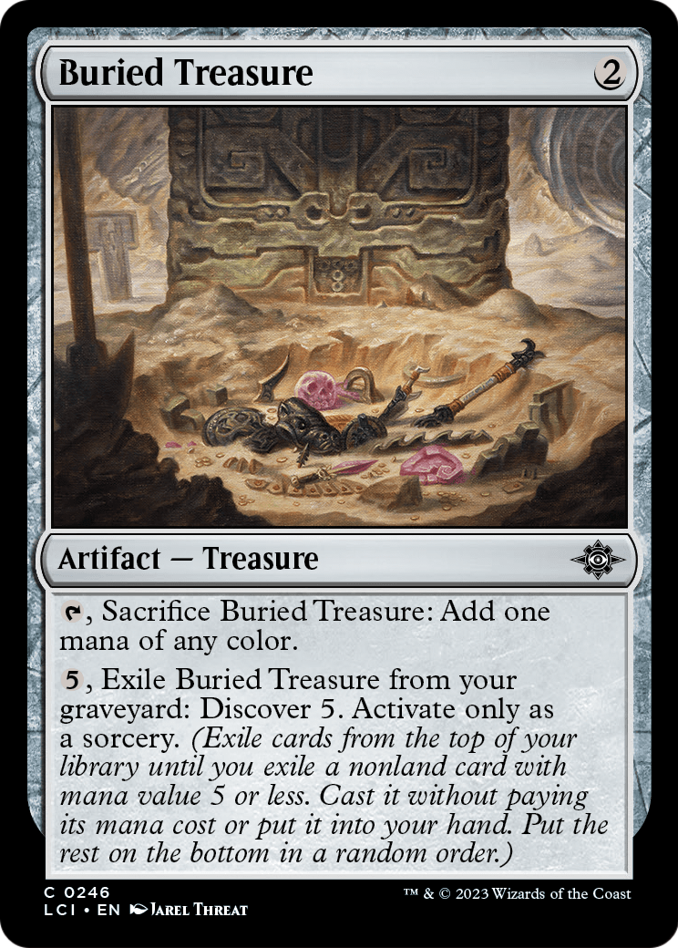 Buried Treasure (LCI-246) [The Lost Caverns of Ixalan]