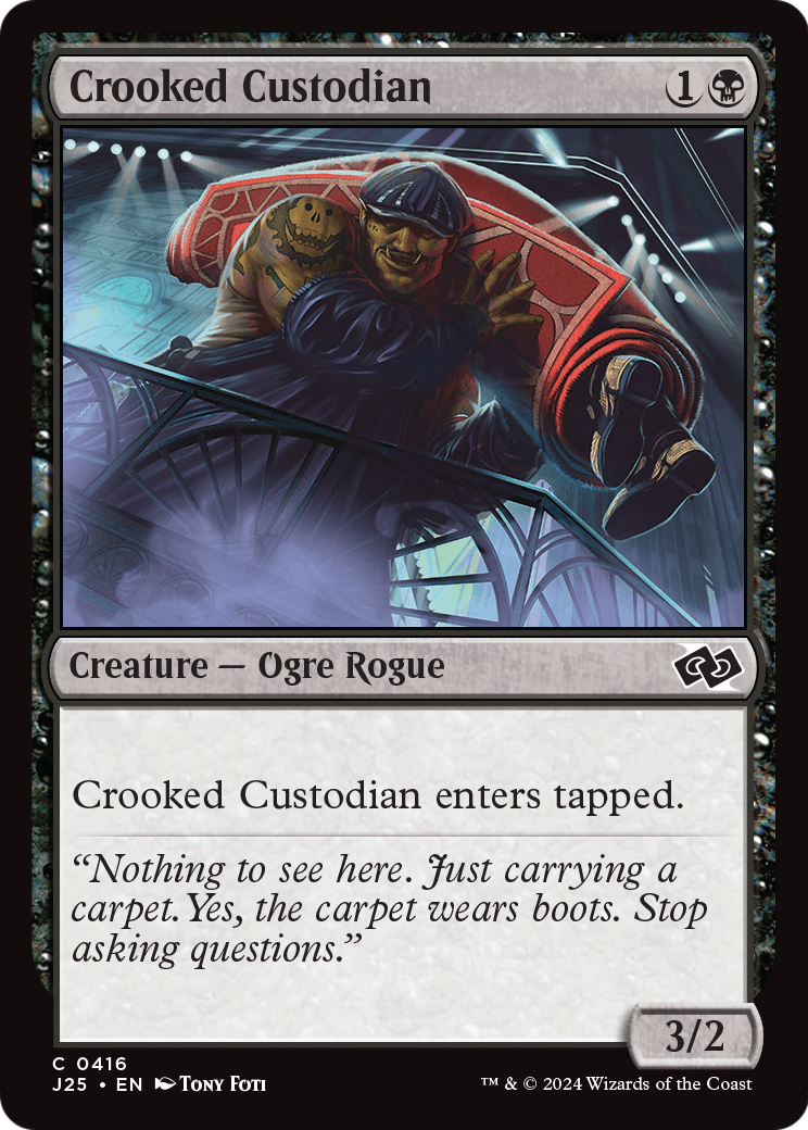 Crooked Custodian (J25-416) [Foundations Jumpstart]