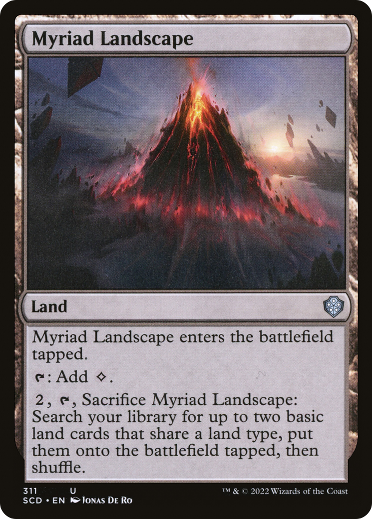Myriad Landscape (SCD-311) [Starter Commander Decks]