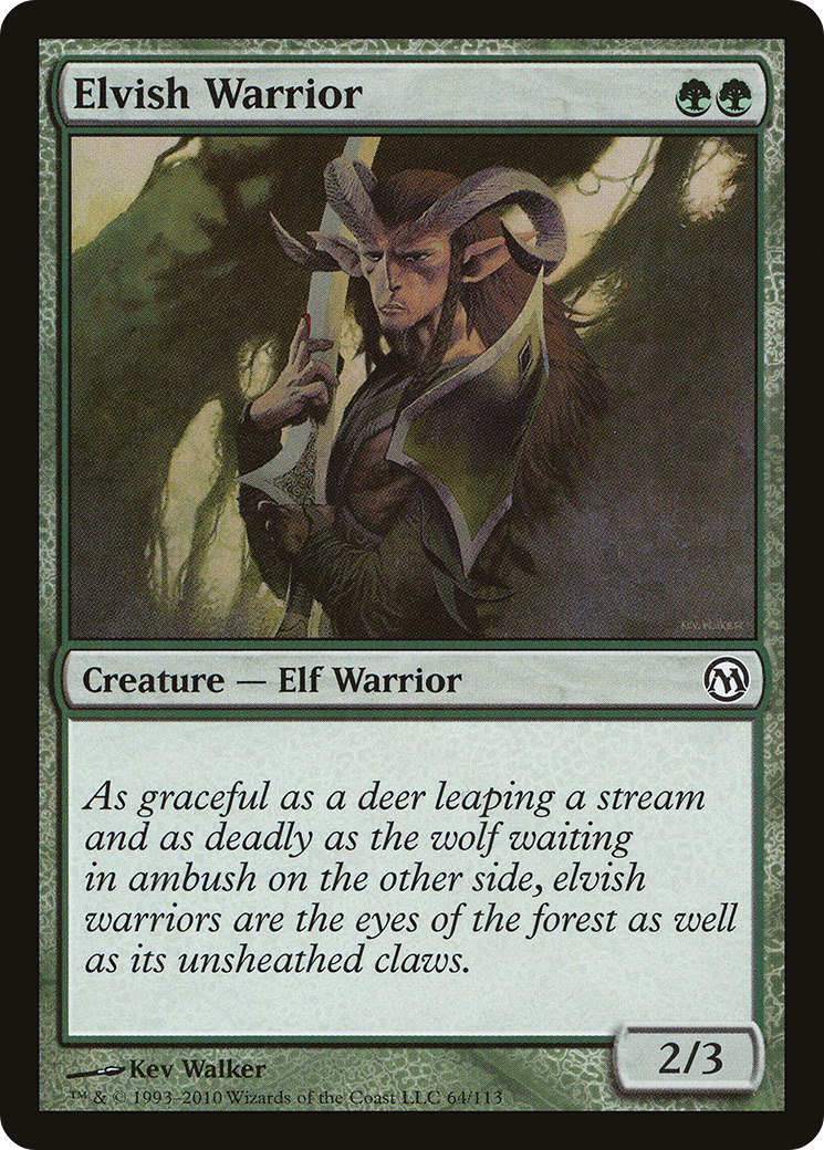 Elvish Warrior (DPA-064) [Duels of the Planeswalkers]