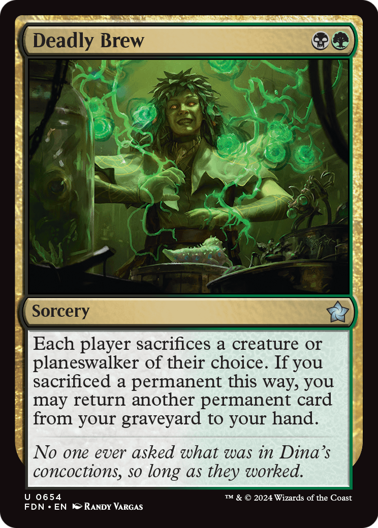 Deadly Brew (FDN-654) [Foundations]