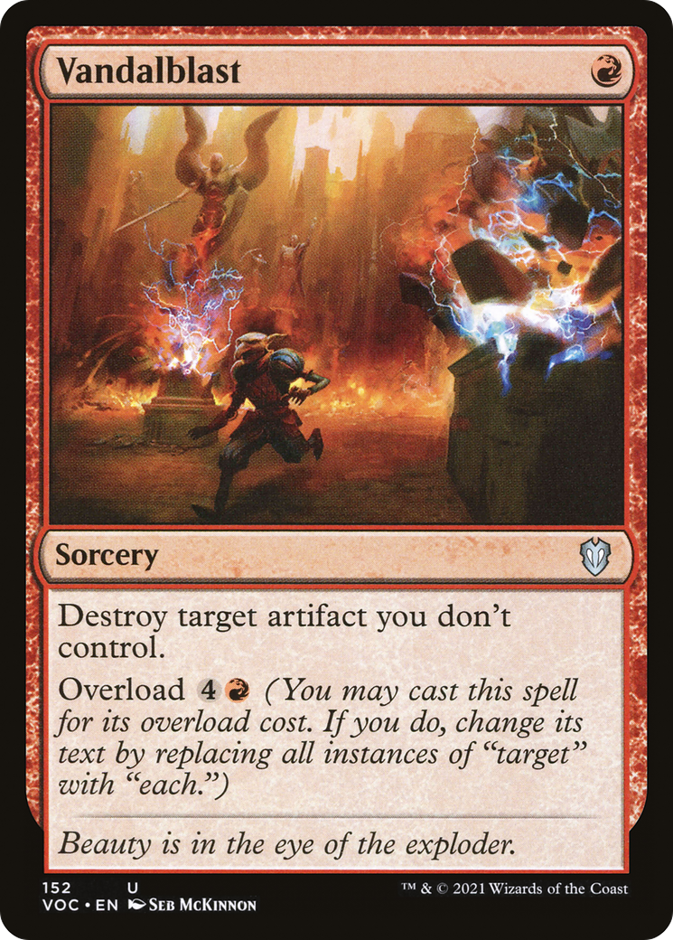 Vandalblast (VOC-152) [Crimson Vow Commander]