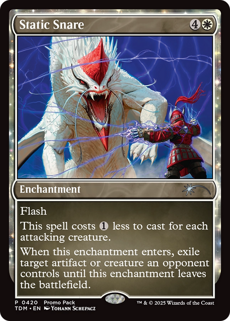 Static Snare (PPTDM-420) [Promo Pack: Tarkir: Dragonstorm]