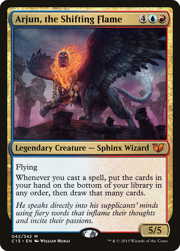 Arjun, the Shifting Flame (C15-042) [Commander 2015]