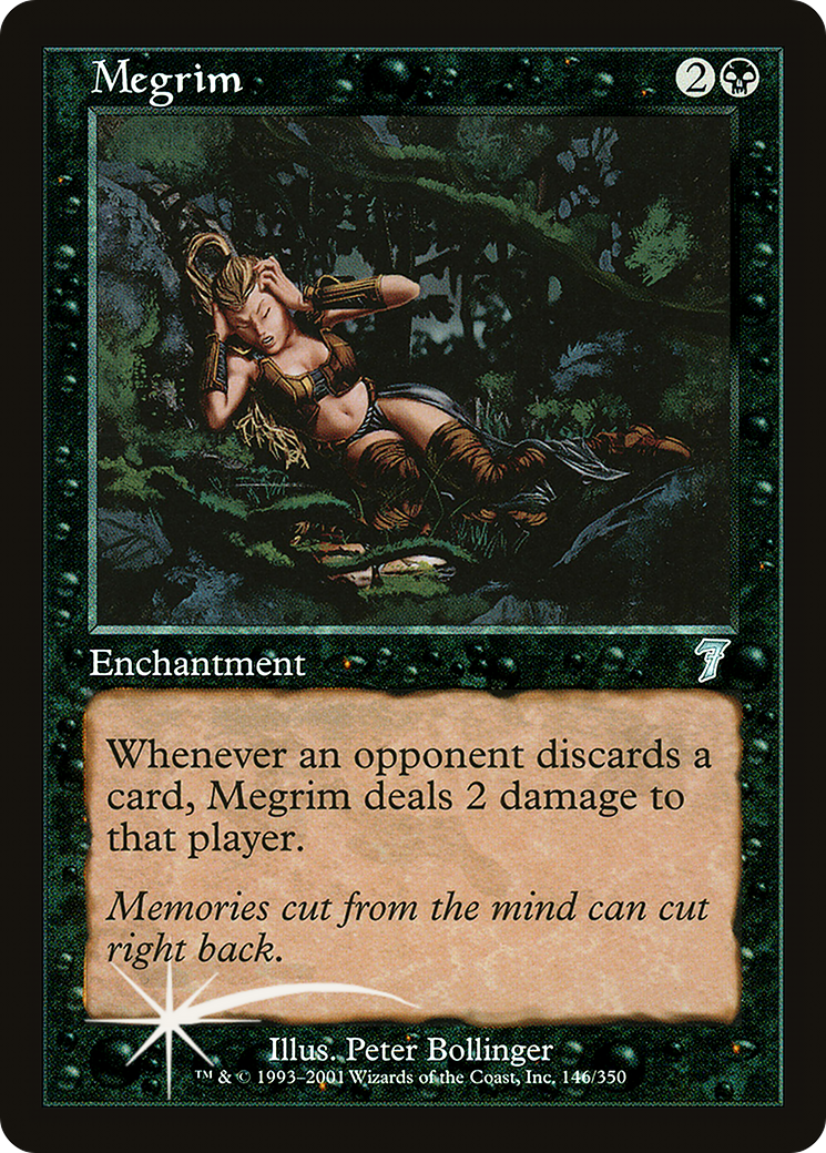 Megrim (7ED-146★) [7th Edition] Foil