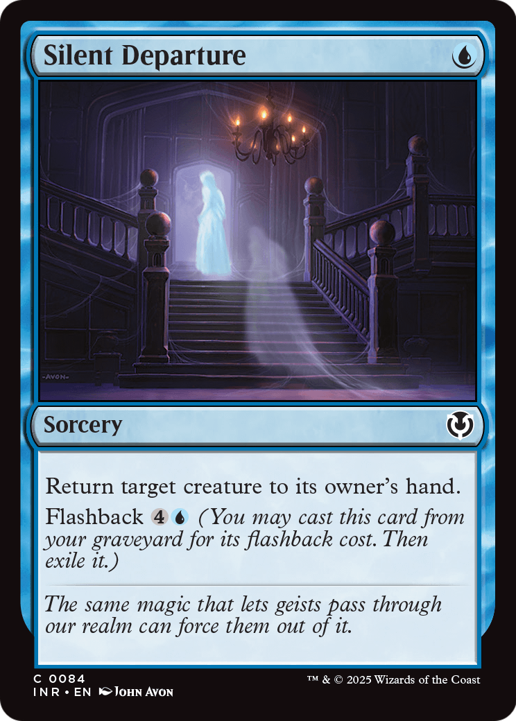 Silent Departure (INR-084) [Innistrad Remastered] Foil