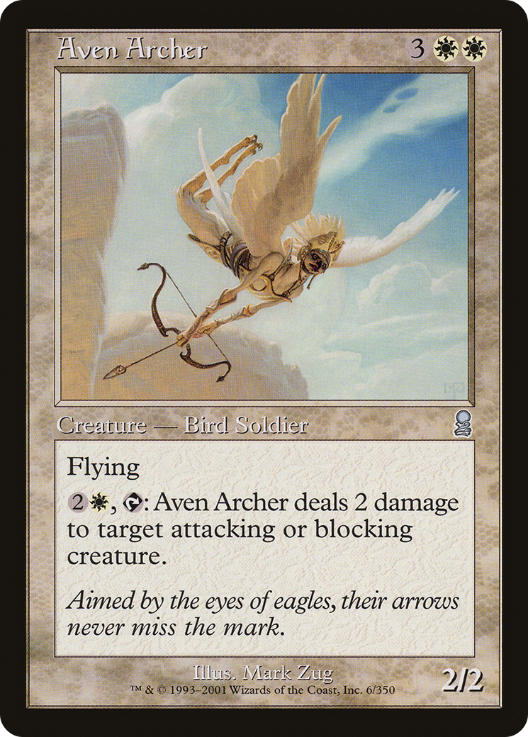 Aven Archer (ODY-006) [Odyssey]