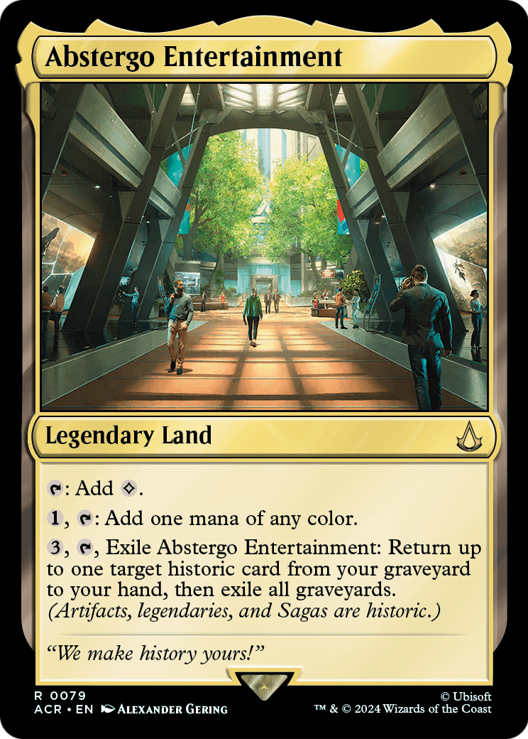 Abstergo Entertainment (ACR-079) [Assassin's Creed] Foil