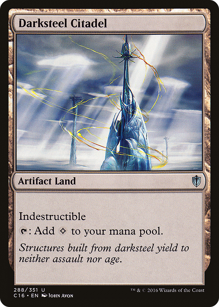 Darksteel Citadel (C16-288) [Commander 2016]