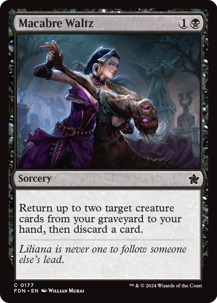 Macabre Waltz (FDN-177) [Foundations] Foil