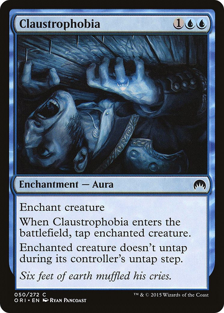 Claustrophobia (ORI-050) [Magic Origins]