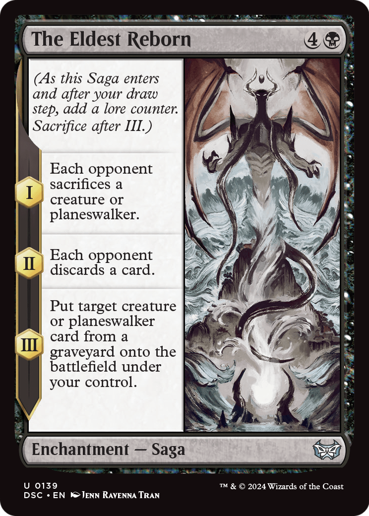 The Eldest Reborn (DSC-139) [Duskmourn: House of Horror Commander]
