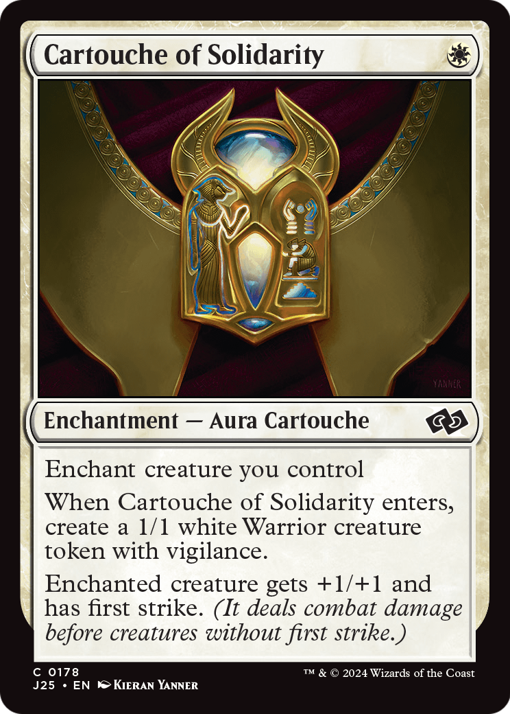 Cartouche of Solidarity (J25-178) [Foundations Jumpstart]