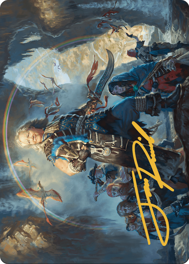 Admiral Brass, Unsinkable // Admiral Brass, Unsinkable (ALCI-069) (Borderless) [The Lost Caverns of Ixalan Art Series]