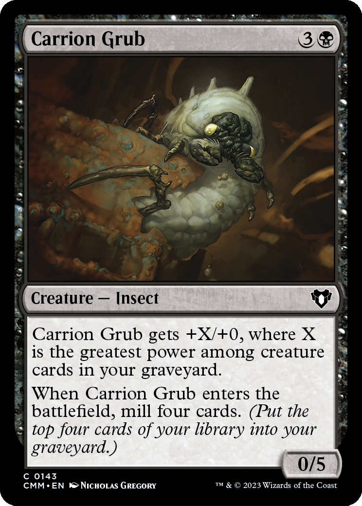 Carrion Grub (CMM-143) [Commander Masters]