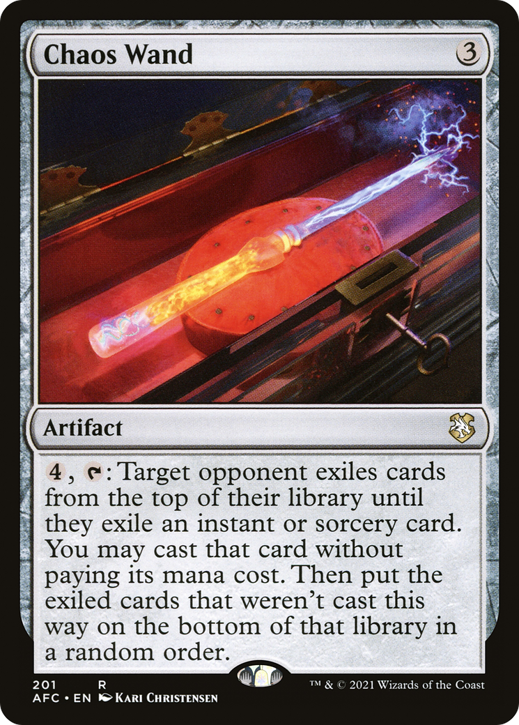Chaos Wand (AFC-201) [Forgotten Realms Commander]