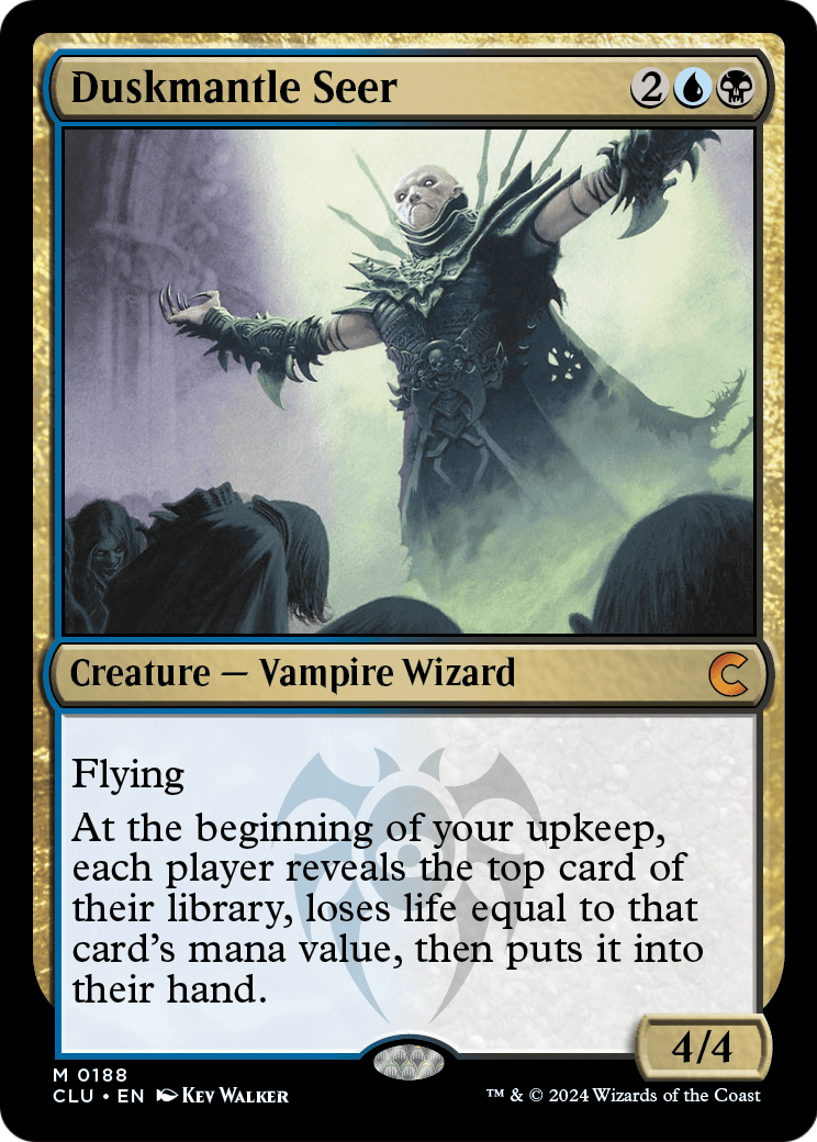 Duskmantle Seer (CLU-188) [Ravnica: Clue Edition]