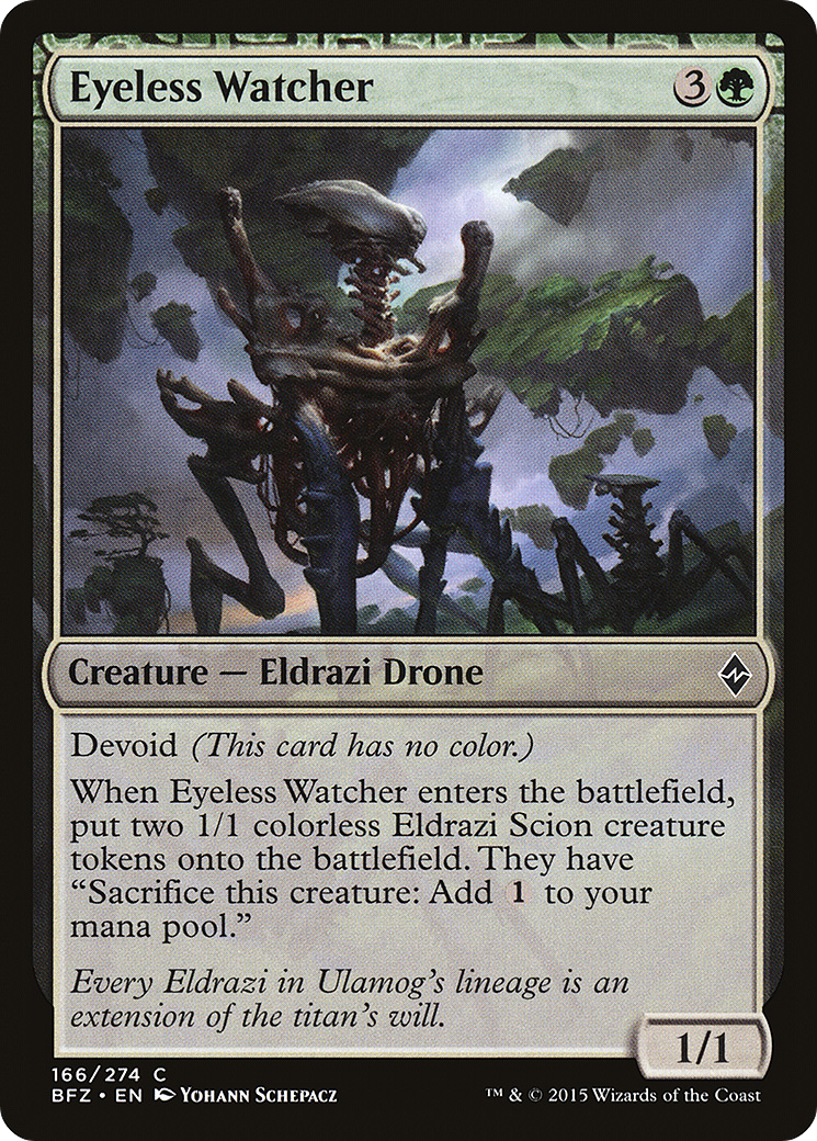 Eyeless Watcher (BFZ-166) [Battle for Zendikar]