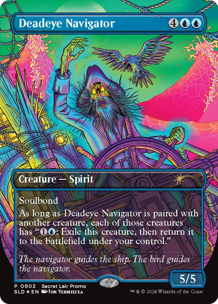 Deadeye Navigator (SLD-902) (Borderless) [Secret Lair Drop] Foil