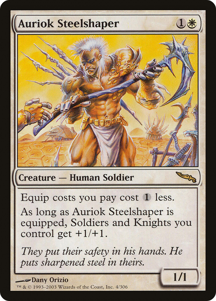 Auriok Steelshaper (MRD-004) [Mirrodin]