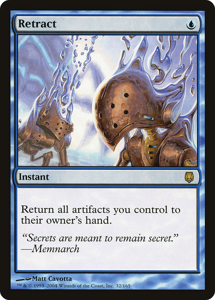 Retract (DST-032) [Darksteel] Foil