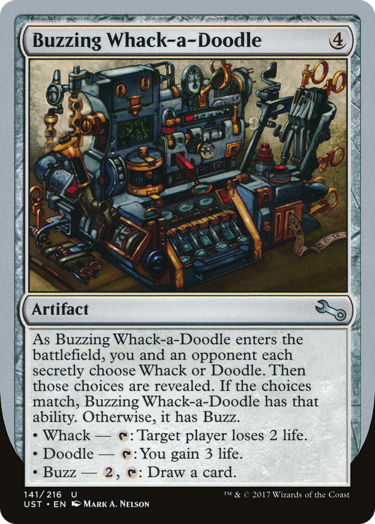 Buzzing Whack-a-Doodle (UST-141) [Unstable]