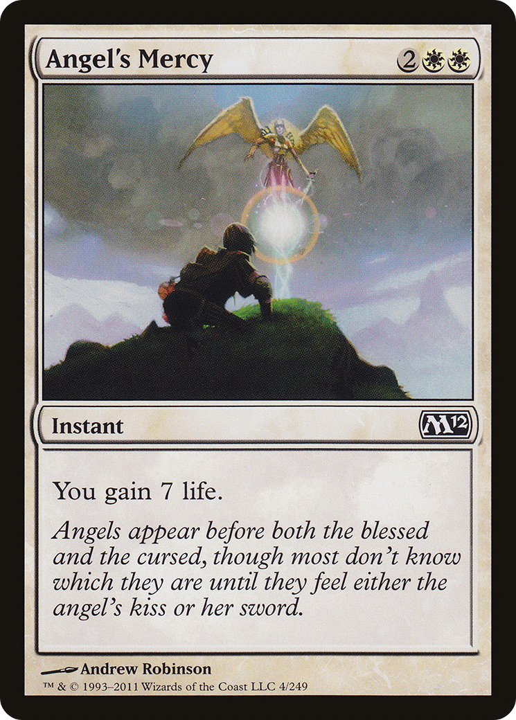 Angel's Mercy (M12-004) [Magic 2012] Foil