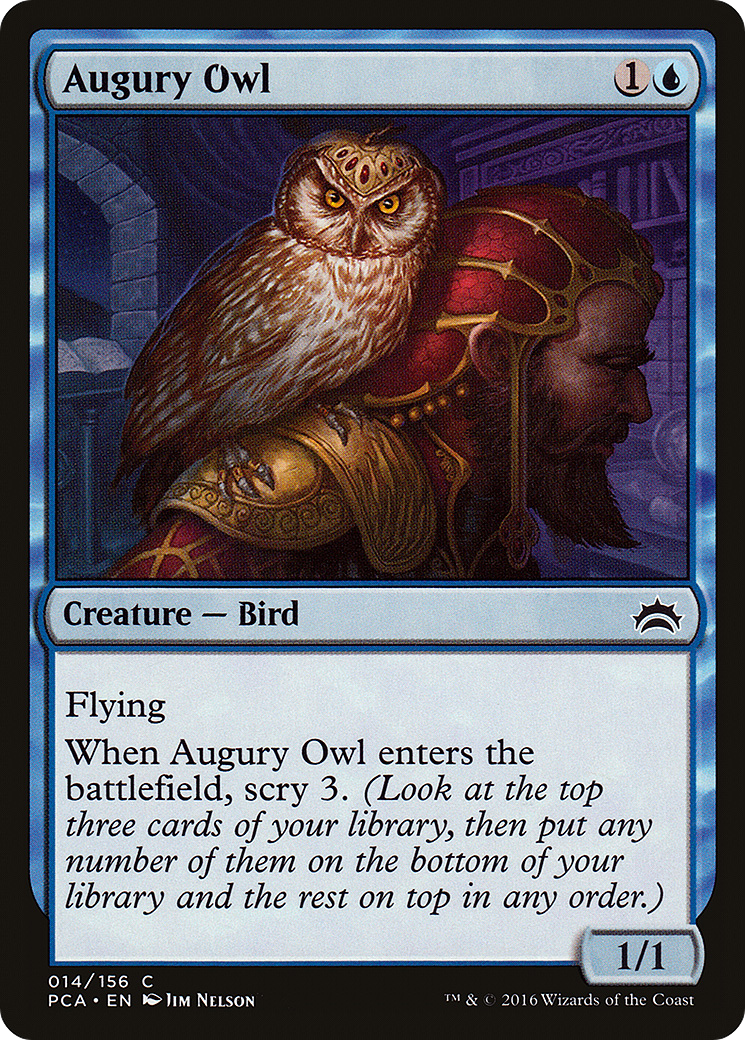 Augury Owl (PCA-014) [Planechase Anthology]