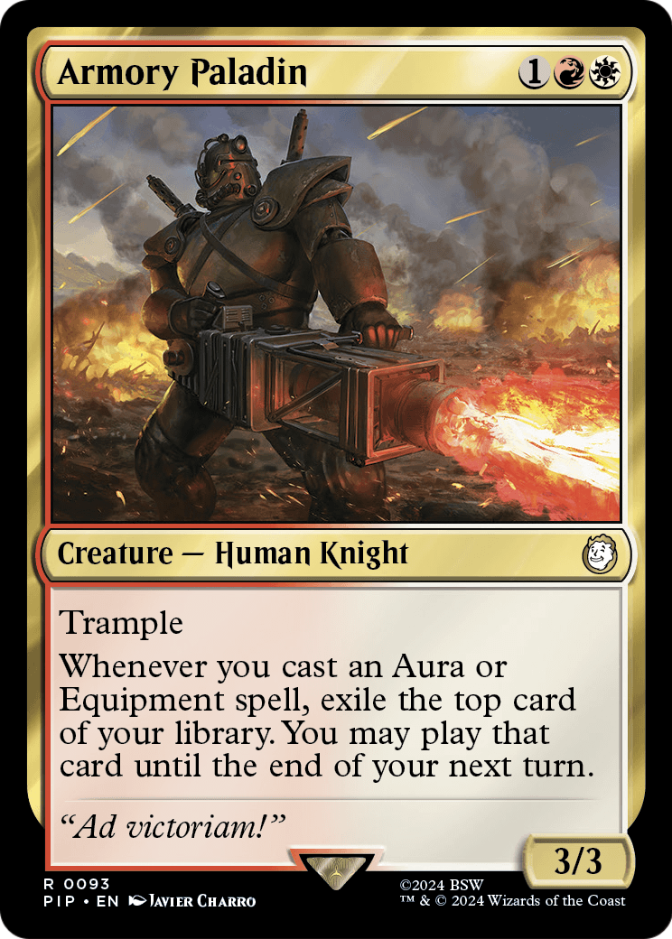 Armory Paladin (PIP-093) [Fallout]