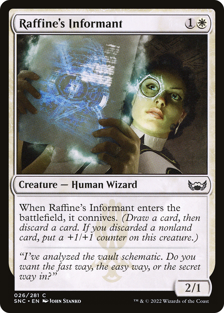 Raffine's Informant (SNC-026) [Streets of New Capenna] Foil