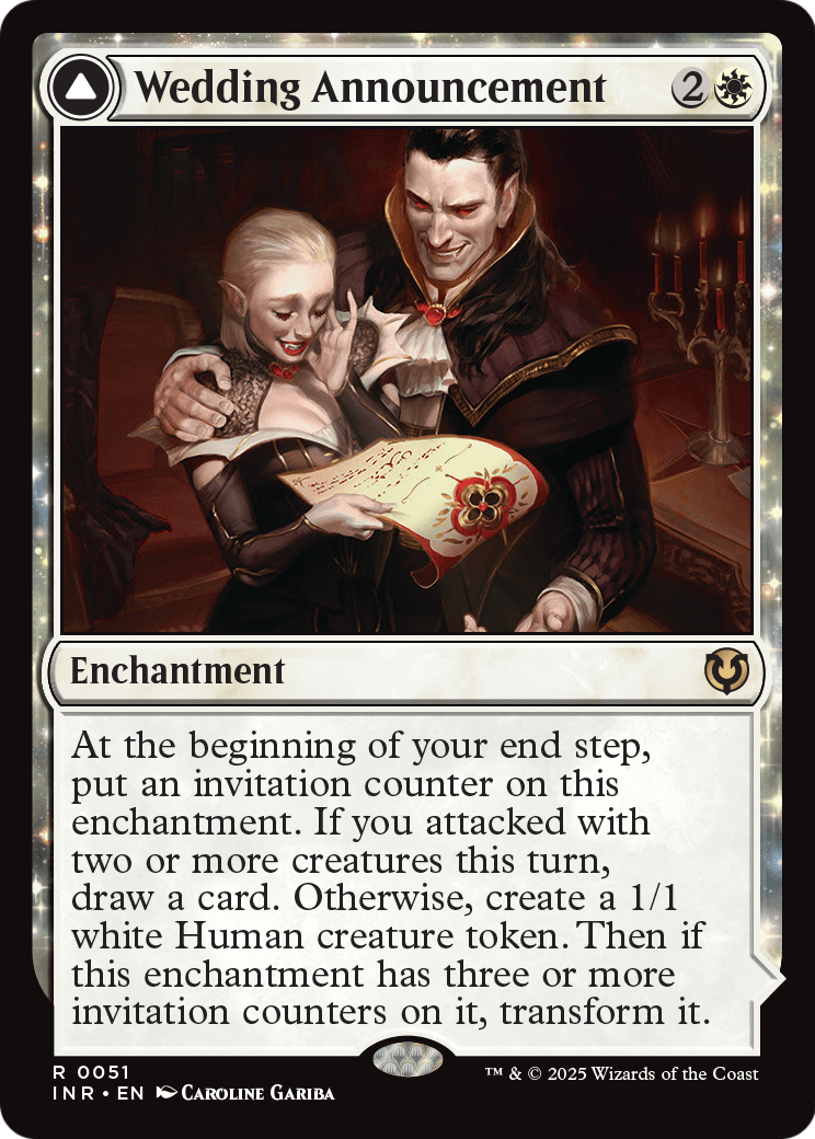 Wedding Announcement (INR-051) [Innistrad Remastered] Foil
